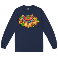 Navy nacho Long Sleeve Tee - AdoDesignShop