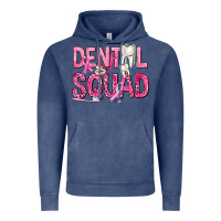 Vintage Denim Dental Squad with Teeth Vintage Hoodie - texasbilliewilder