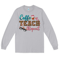Moon Dust coffee teach repeat Long Sleeve Tee - BundleAndBundleShop