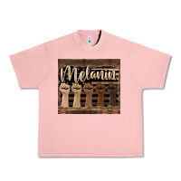 Salmon melanin American flag Urban Heavy Tee - HRA Design Shop