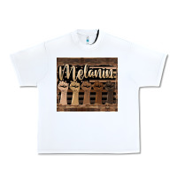 White melanin American flag Urban Heavy Tee - HRA Design Shop