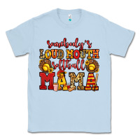 Dusty Blue somebody's loud mouth softball mama Classic Tee - Jasminsmagicworld