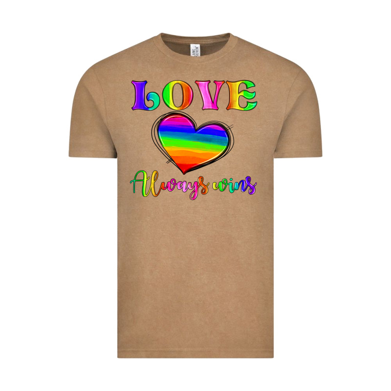 Love Always Wins Vintage Tee by HRA Design Shop | Teevron