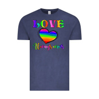 Vintage Denim love always wins Vintage Tee - HRA Design Shop