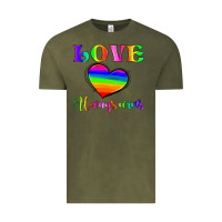 Vintage Olive love always wins Vintage Tee - HRA Design Shop