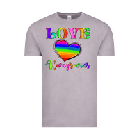Vintage Zinc love always wins Vintage Tee - HRA Design Shop