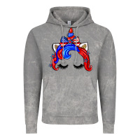 Cloud Rock 4th of july unicorn Vintage Hoodie - Zillion Design Studio