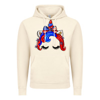 Vintage Artic 4th of july unicorn Vintage Hoodie - Zillion Design Studio