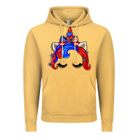 Vintage Mustard 4th of july unicorn Vintage Hoodie - Zillion Design Studio