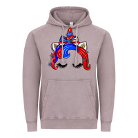 Vintage Zinc 4th of july unicorn Vintage Hoodie - Zillion Design Studio