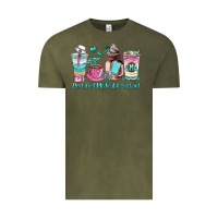 Vintage Olive certified medical assistant coffee cup Vintage Tee - AdoDesignShop