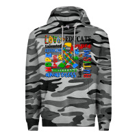 Slate Camo autism awareness typography Premium Hoodie - Artiststas