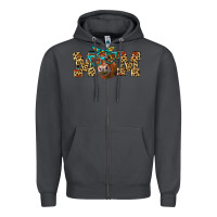 Smoke Western Mom Red Angus Cow Zipper Hoodie - LillyAllenDesigns