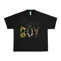 Black mama's boy Urban Heavy Tee - CowhideDigitalArt