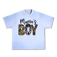 Grape Ice mama's boy Urban Heavy Tee - CowhideDigitalArt