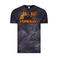 Cloud Black hey there pumpkin Vintage Tee - RacoonDesign