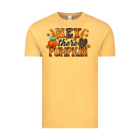 Vintage Mustard hey there pumpkin Vintage Tee - RacoonDesign