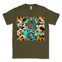 Army Green faith Classic Tee - JahusDesignShop