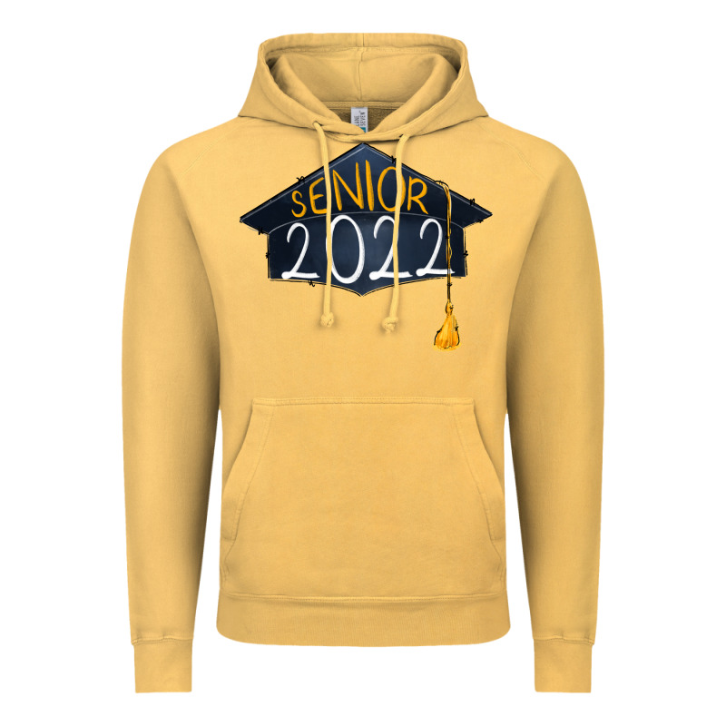 Senior 2022 Graduation Cap Vintage Hoodie by RanaPortraitStore | Teevron