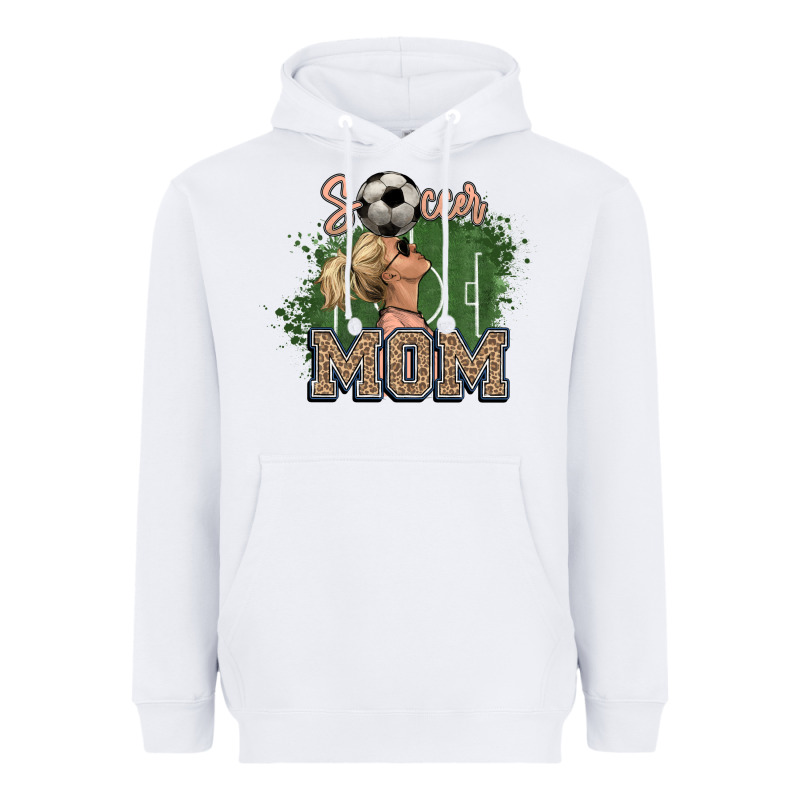 Soccer Mom Heavyweight Hoodie by NancyCooperArtShop | Teevron