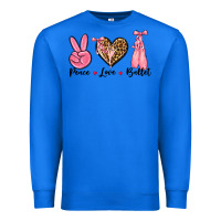 True Royal peace love ballet Premium Sweatshirt - NancyCooperArtShop