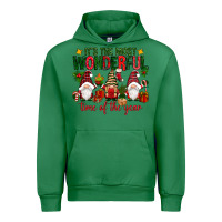 Emerald It's the most wonderful time of the year Urban Hoodie - NancyCooperArtShop