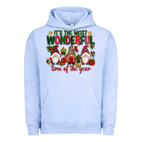 Pigment Grape Ice It's the most wonderful time of the year Urban Hoodie - NancyCooperArtShop