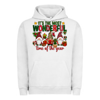 Pigment Lunar Rock It's the most wonderful time of the year Urban Hoodie - NancyCooperArtShop