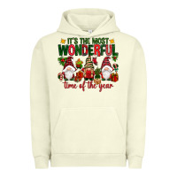Pigment Pistachio It's the most wonderful time of the year Urban Hoodie - NancyCooperArtShop