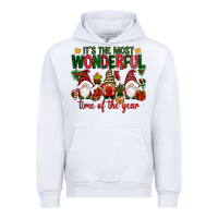 White It's the most wonderful time of the year Urban Hoodie - NancyCooperArtShop