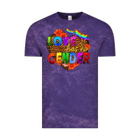 Cloud Purple love has no gender Vintage Tee - HRA Design Shop