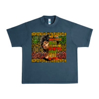 Midnight Navy juneteenth celebrate Urban Heavy Tee - HRA Design Shop