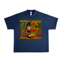 Navy juneteenth celebrate Urban Heavy Tee - HRA Design Shop