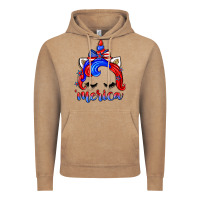 Vintage Coffee 4th of july 'merica unicorn Vintage Hoodie - Zillion Design Studio