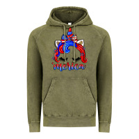 Vintage Olive 4th of july 'merica unicorn Vintage Hoodie - Zillion Design Studio