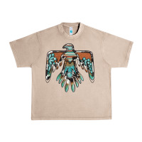 French Oak thunderbird with gemstone Urban Heavy Tee - BarkalooDesign