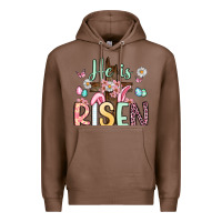 Chestnut he is risen Premium Hoodie - Artiststas