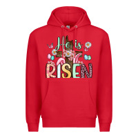 Red he is risen Premium Hoodie - Artiststas