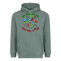 Sage i'm fine it's fine everything is fine Heavyweight Hoodie - MaliasSmallBusiness