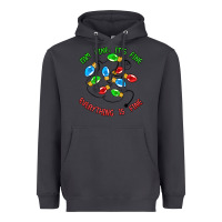 Smoke i'm fine it's fine everything is fine Heavyweight Hoodie - MaliasSmallBusiness