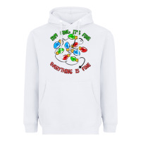 White i'm fine it's fine everything is fine Heavyweight Hoodie - MaliasSmallBusiness