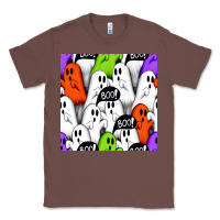 Chestnut boo ghosts seamless pattern Classic Tee - BundleAndBundleShop