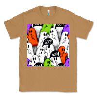Toasted Coconut boo ghosts seamless pattern Classic Tee - BundleAndBundleShop