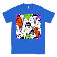 True Royal boo ghosts seamless pattern Classic Tee - BundleAndBundleShop