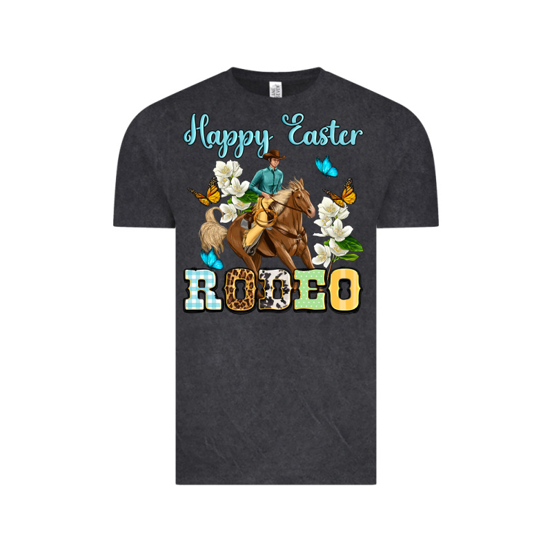 Happy Easter Rodeo Vintage Tee by OliviaCreatesArt | Teevron