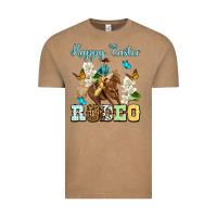 Vintage Coffee Happy Easter rodeo Vintage Tee - OliviaCreatesArt