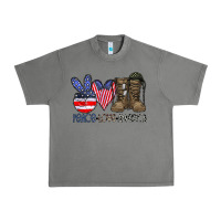 Tornado peace love america Urban Heavy Tee - CowhideDigitalArt