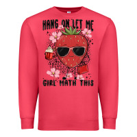 Cardinal hang on let me girl math this Premium Sweatshirt - MaliasSmallBusiness