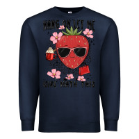 Navy hang on let me girl math this Premium Sweatshirt - MaliasSmallBusiness