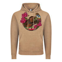 Western Serape Horseshoe Vintage Hoodie | Teevron